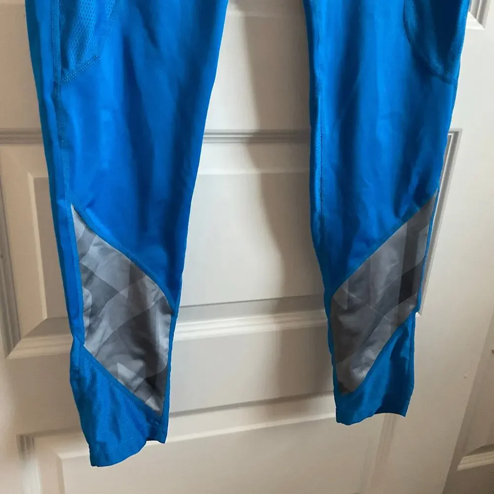 Orange Theory Women’s Blue Full Length Leggings - Size‎ Large